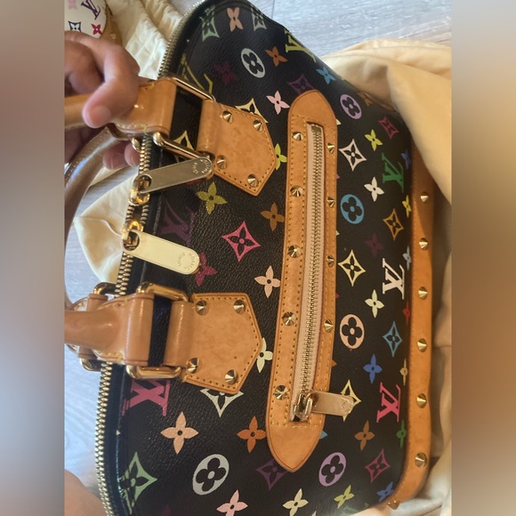 💯% Authentic Alma Multicolor Noir Murakami purse - Picture 14 of 15